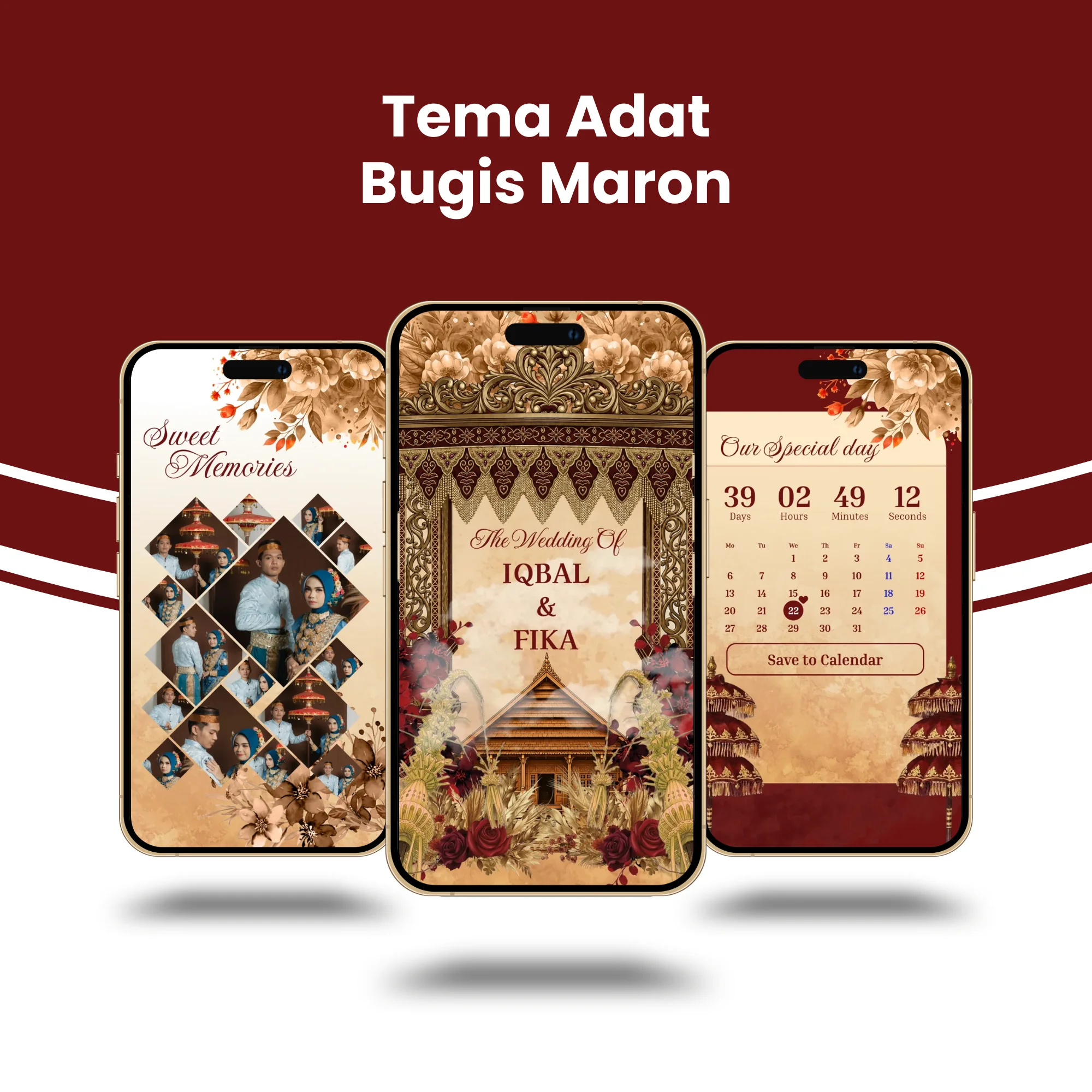 Tema Adat Bugis Maron